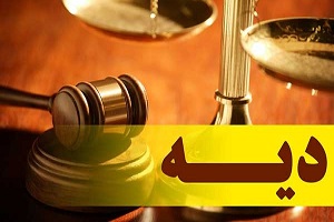 دیه بین همسر و فرزندان چگونه تقسیم می شود ؟